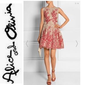 alice and olivia fila dress